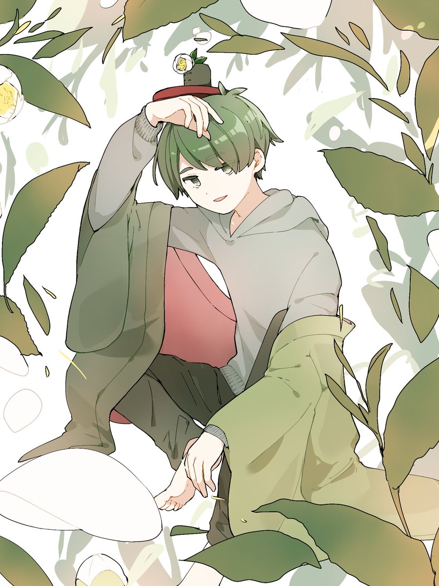 いえもなーと #茶子アート Camellia
