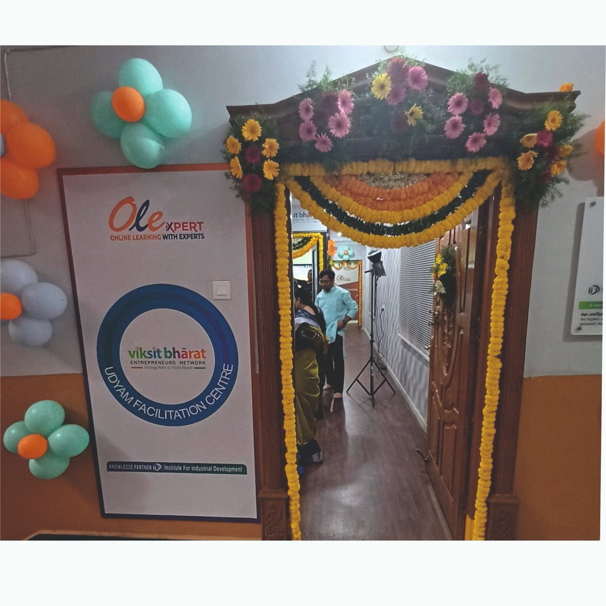 IIDIncubator's tweet photo. With a vision to empower entrepreneurs and drive India's economic growth, We are thrilled to announce the grand inauguration of our new Udyam Facilitation Center in Telangana, Viksit Bharat Entrepreneurs Network.

This center will serve as a one-stop solution for startups, MSMEs, and business aspirants, providing:

✅ Business Mentorship & Guidance
✅ Funding & Investment Support
✅ Skill Development & Training
✅ Networking & Collaboration Opportunities

A huge thank you to our Chief Guest, @kishanreddybjp , Hon'ble Union Minister of Coal and Mines, for gracing this occasion and supporting the entrepreneurial ecosystem in Telangana.

This is just the beginning! Let's build a thriving Atmanirbhar Bharat together. 
@amarhindu 
.
.
.
#business #businessideas #entrepreneur #iidincubator #entrepreneurship #ViksitBharat #IID #UdyamFacilitationCenter #Entrepreneurship #StartupIndia #MSME #BusinessGrowth #Telangana