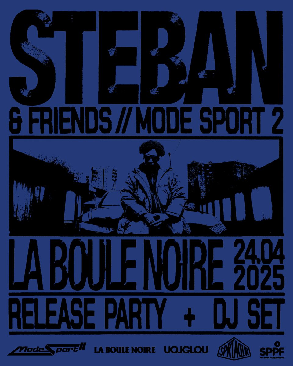 Stebanreel's tweet photo. 24 AVRIL à la Boule Noire 

RELEASE PARTY MODE SPORT 2+ GUESTS 

Ouverture de la billetterie lundi 7 avril à midi ‼️

Entrée gratuite rsvp via ce lien : https://t.co/WTtJ3zkIXG

Ratez surtout pas ça ! 🗣️🔥

Qui sera là ? 🏁🏁🏁 https://t.co/4UUjF2iG4c