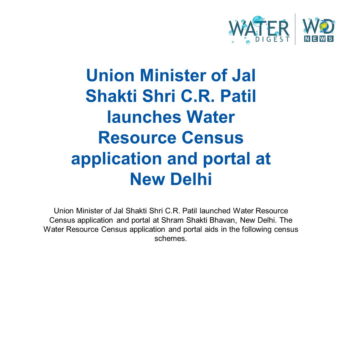 TheWaterDigest's tweet image. Read more: thewaterdigest.com/union-minister…