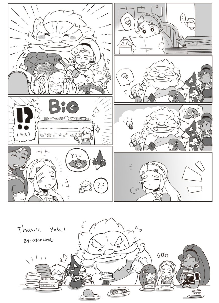 Today is Qingming Festival in China - a day to honor those we've lost.
Death isn't the end; memories live on in our hearts.
This is a short Breath of the Wild comic I drew long ago, featuring the Champions, Link, and Zelda.
I hope they've found peace too. 🕊️#Zelda