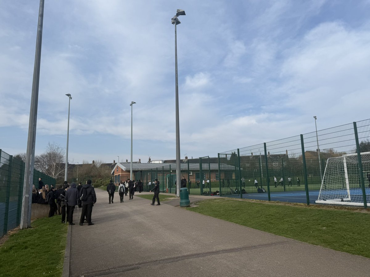 Amazing feeling seeing over half our year group outside in tutor time this morning. All there for being 100% positive, for the past week. Love my team 🥰❤️