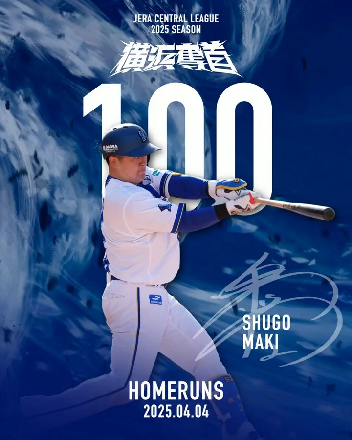 横浜denaベイスターズ 牧秀悟 新人特別賞記念ジャケット 牧秀悟 新人王特別賞記念ユニフォーム