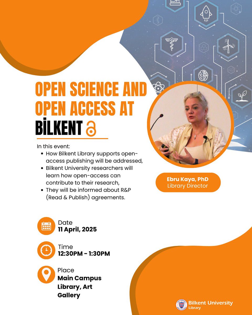 librarybilkent's tweet image. Happy Library Week! 

Bilkent University Library is pleased to invite everyone to the 61st Library Week activities. 
For more information, please visit our website.

#libraryweek #happylibraryweek #bilkentlibrary