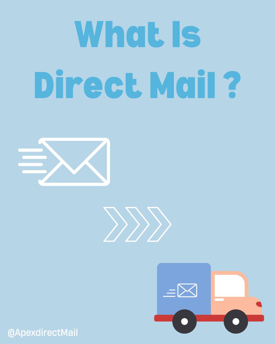 Apex Direct Mail tweet media