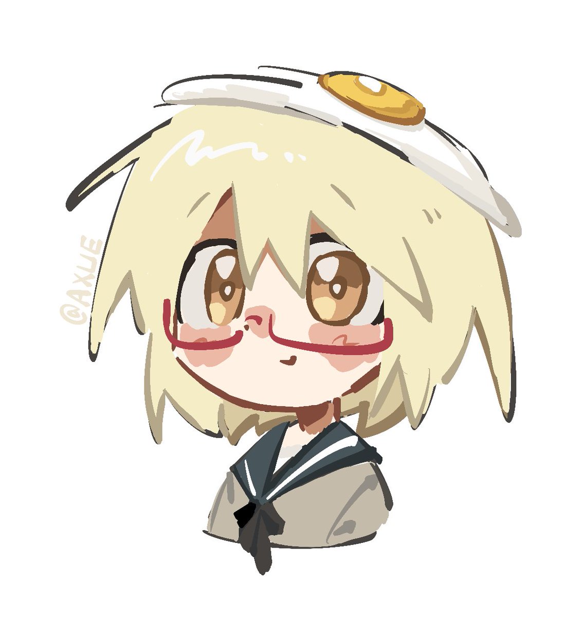 之前画的🍳，因为上学懒一直没发过😼
#shimejisimulation
#シメジシミュレーション