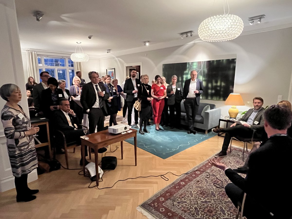 NorwayinVienna (@norwayinvienna) on Twitter photo On the margins of #ADPD2025, <a href="/NorwayinVienna/">NorwayinVienna</a> in collaboration with <a href="/InnovasjonNorge/">Innovasjon Norge</a> and NorTrials hosted a reception to promote 🇳🇴 as preferred destination for #clinicaltrials and research.
Thank you for the interesting exchange and discussion! On the margins of #ADPD2025, <a href="/NorwayinVienna/">NorwayinVienna</a> in collaboration with <a href="/InnovasjonNorge/">Innovasjon Norge</a> and NorTrials hosted a reception to promote 🇳🇴 as preferred destination for #clinicaltrials and research.
Thank you for the interesting exchange and discussion!