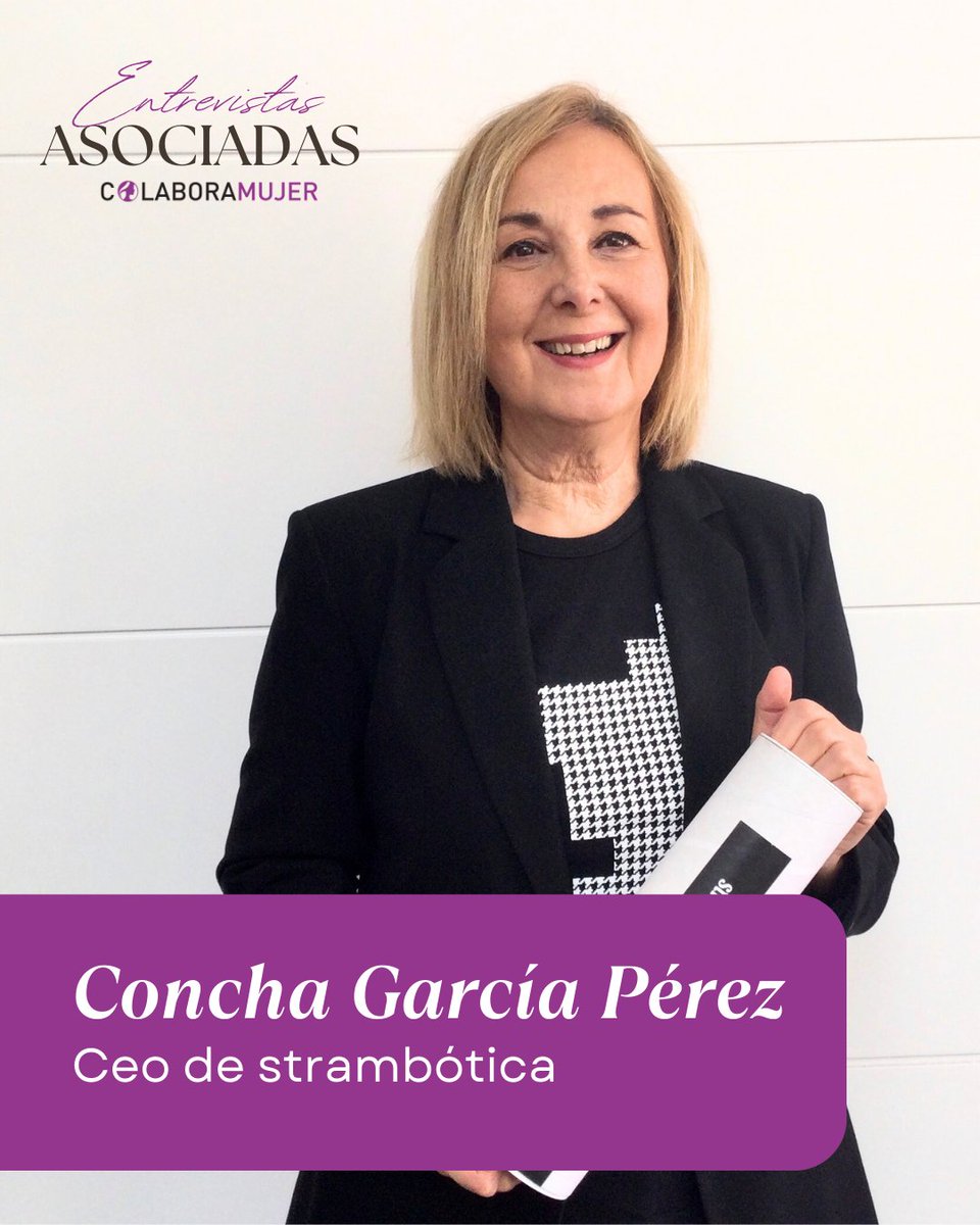 Colabora Mujer (@colaboramujer) on Twitter photo 📢Nueva entrevista a nuestra asociada Colabora Mujer, Concha García Pérez, CEO de <a href="/strambotica_/">strambótica ®️</a>
¡No te pierdas su entrevista completa!
👉colaboramujer.org/entrevistas-as…
#ColaboraMujer #ModaSostenible #EmprendimientoFemenino #MujeresQueInspira 📢Nueva entrevista a nuestra asociada Colabora Mujer, Concha García Pérez, CEO de <a href="/strambotica_/">strambótica ®️</a>
¡No te pierdas su entrevista completa!
👉colaboramujer.org/entrevistas-as…
#ColaboraMujer #ModaSostenible #EmprendimientoFemenino #MujeresQueInspira