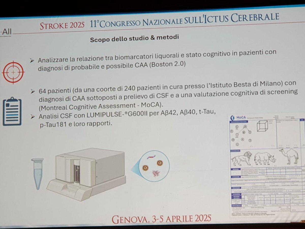 ISAYoung (@isa_aii_young) on Twitter photo Giulia Marinoni from Bersano's Besta group presents resulta on liquid biomarker phenotyping in #CAA! <a href="/BenStorti/">Benedetta Storti</a> <a href="/NeuroBesta/">Istituto Neurologico Carlo Besta</a> Giulia Marinoni from Bersano's Besta group presents resulta on liquid biomarker phenotyping in #CAA! <a href="/BenStorti/">Benedetta Storti</a> <a href="/NeuroBesta/">Istituto Neurologico Carlo Besta</a>