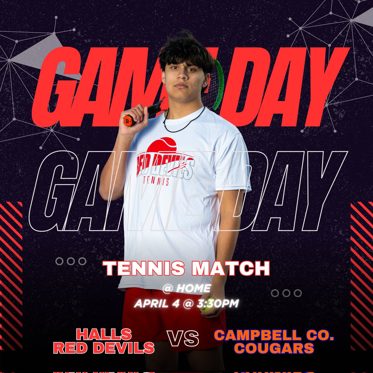 Home match vs Campbell Co today.