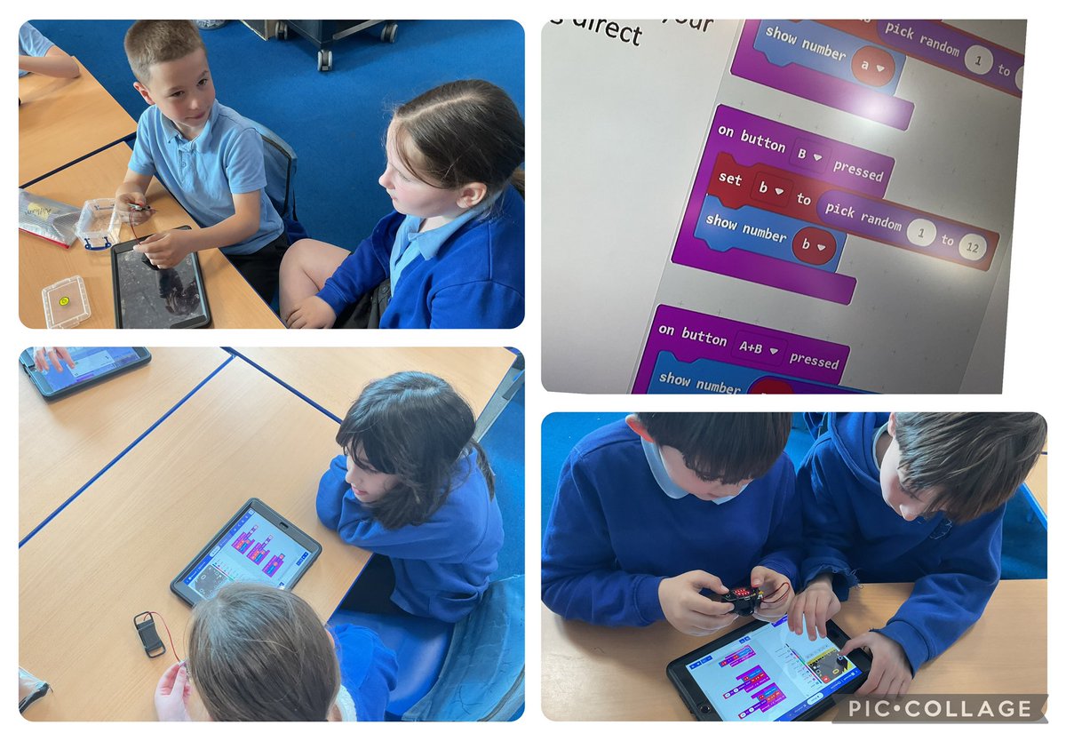 floweryfieldpri's tweet image. 4GO getting in that all-important times table practice in Computing, programming their @microbit_edu to generate random questions and answers #ffpscomputing