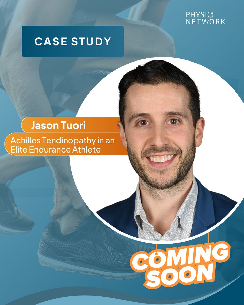 Physio Network (@physionetwork) on Twitter photo 👀 Coming Soon: Jason Tuori's Case Study on Achilles Tendinopathy!
🍿 See how <a href="/JasonTuoriPT/">Jason Tuori</a> assesses and treats his own running athletes.
🚀 Try Case Studies for FREE now and level up your clinical expertise:
🔗 physio.network/casestudies-tr… 👀 Coming Soon: Jason Tuori's Case Study on Achilles Tendinopathy!
🍿 See how <a href="/JasonTuoriPT/">Jason Tuori</a> assesses and treats his own running athletes.
🚀 Try Case Studies for FREE now and level up your clinical expertise:
🔗 physio.network/casestudies-tr…