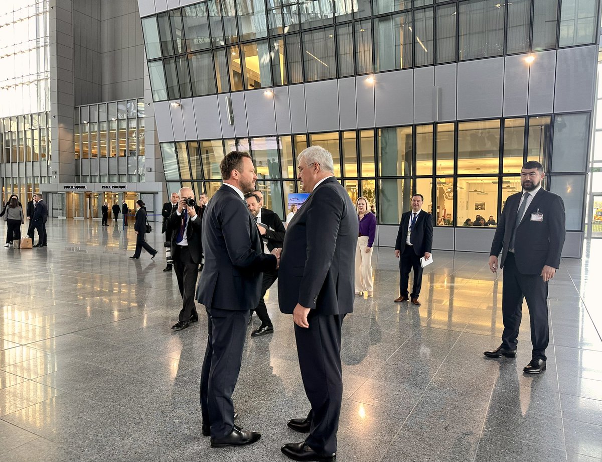 Tsahkna's tweet photo. Two days & a bunch of great catch-ups.
@NATO #ForMin https://t.co/xgJGalHbqz