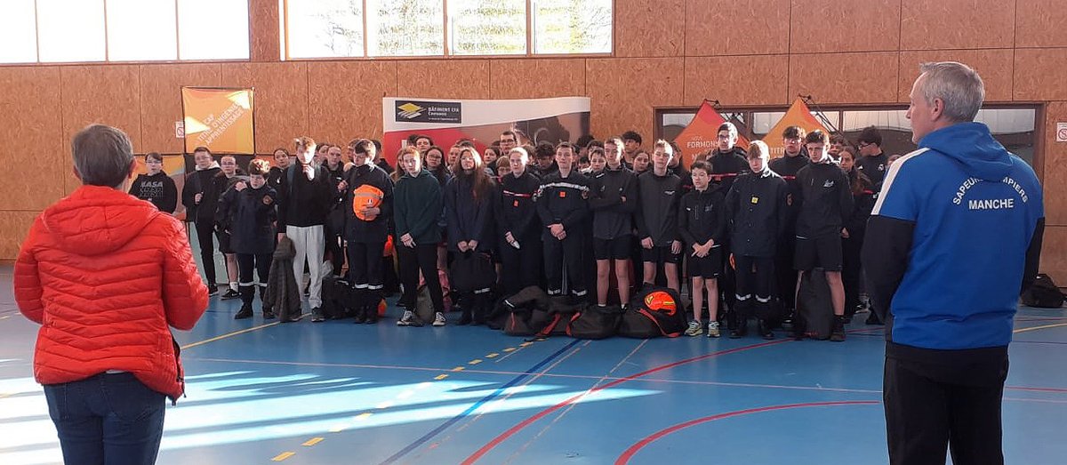 Dans le cadre de notre partenariat avec le #BâtimentCFACoutances, 60 #jeunessapeurspompiers #LaManche50 ont participé à un #rallye des #métiers afin de découvrir les #formations, l'#apprentissage, les espaces du centre #CFA #Coutances. 
<a href="/udsp50/">UDSP50</a> <a href="/BatimentCFANdie/">Bâtiment CFA Normandie</a>