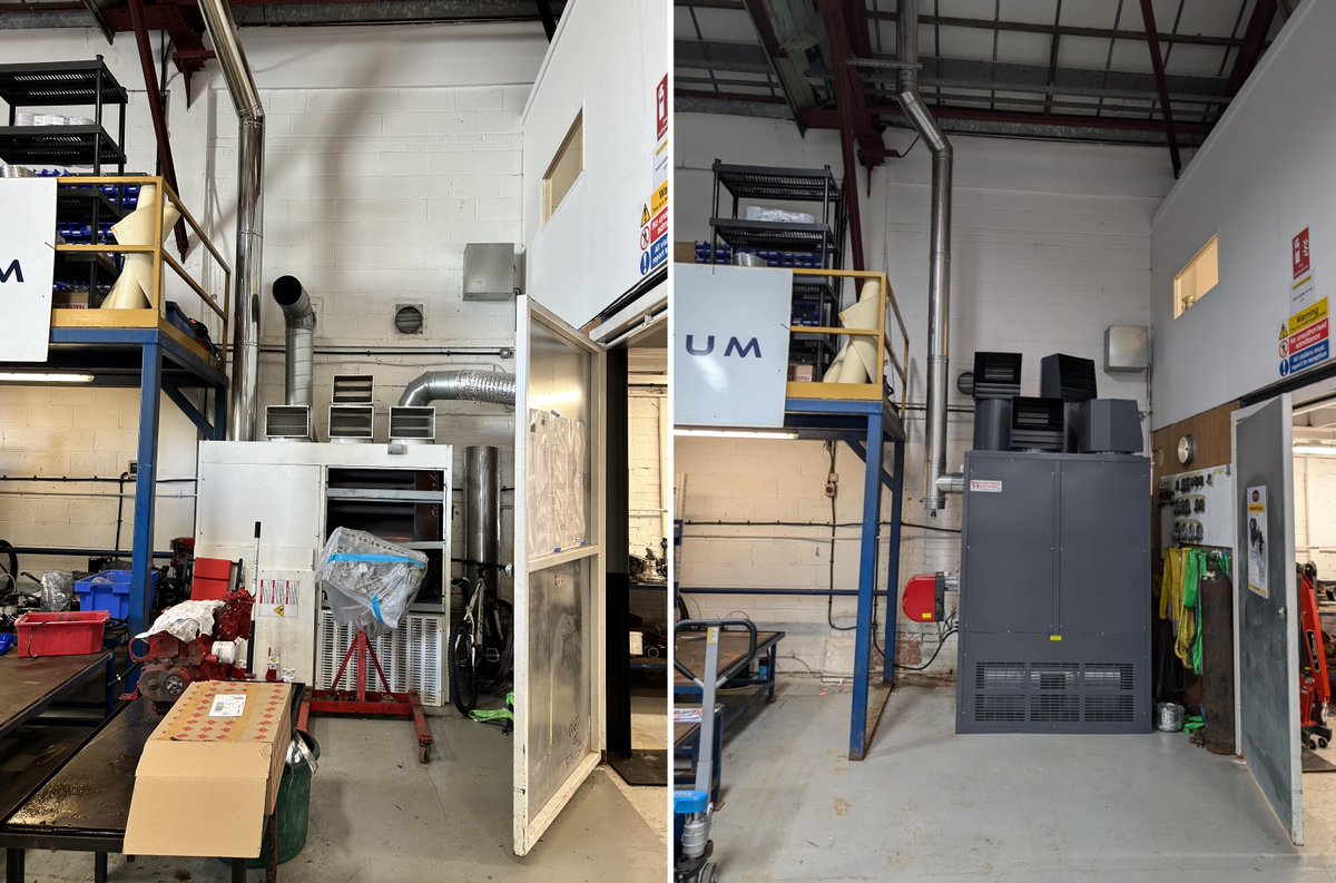 Industheat's tweet photo. Here is a small handful of the #commericalheating works our engineers have undertaken recently. The kWh output of these appliances range from 18.0kW to 300.0kW.
#Worthing #Segensworth #Hamble #Fareham https://t.co/WFTYpcwymW