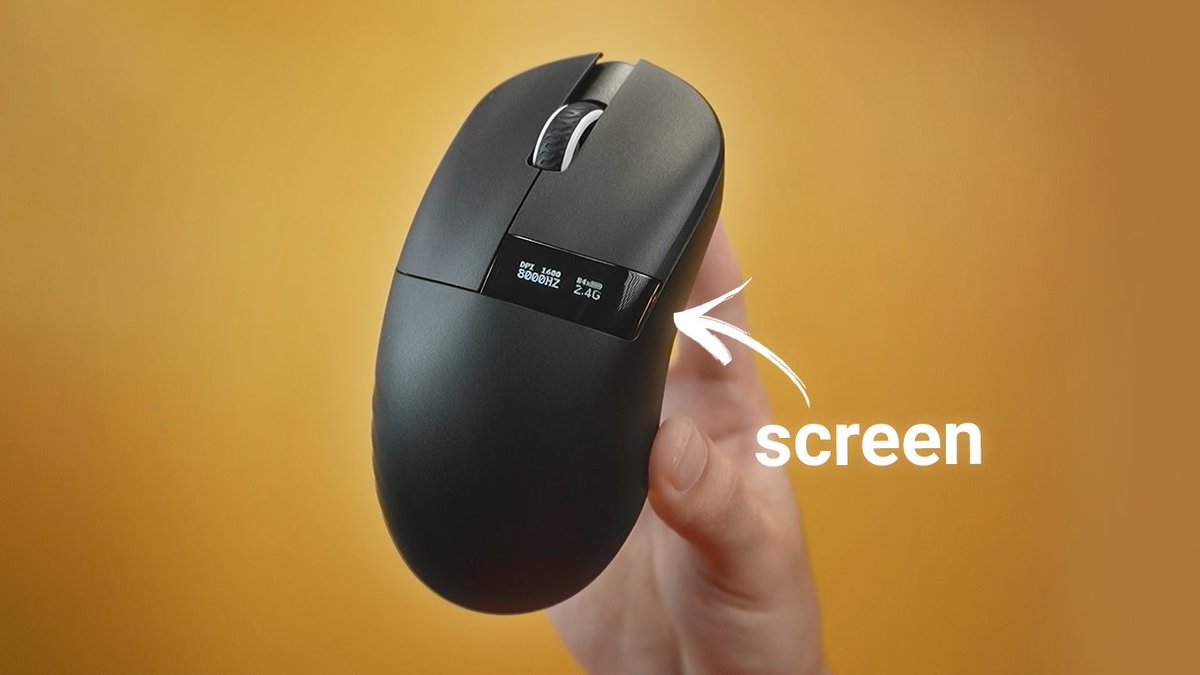 The perfect budget gaming mouse... (with a screen) | Chilkey Glacier LW 8K M Review youtu.be/Dj61QvBDVo8

Chilkey Glacier LW 8K M Mouse (DISCOUNT code: "MIGUEL"): chilkey.com/r?id=6dlq21

#gaming #gamingmouse #budget <a href="/Chilkeykeeb/">Chilkey</a> @CHLKYFX