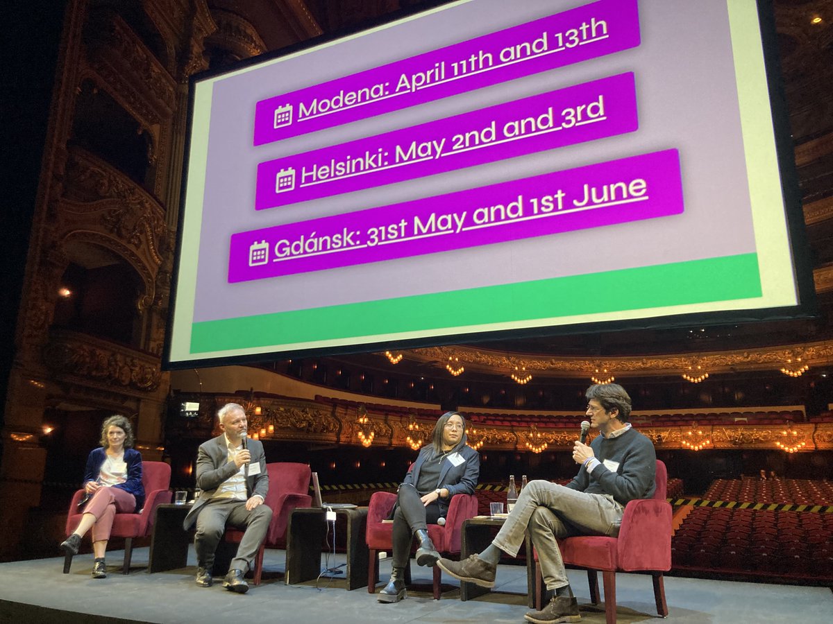 🎭Teatro Di Modena joined the Opera Europa event in Barcelona with over 200 other theaters to present Project Butterfly and help shape a greener, more #SustainableOpera industry!🌱
More info➡projectbutterfly.eu