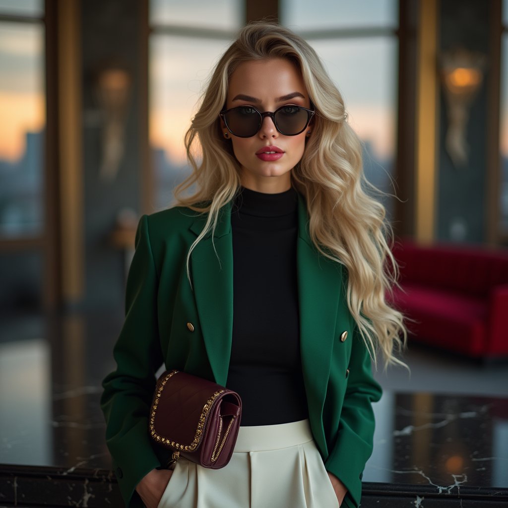 AIFashionChic's tweet image. 💎 She doesn’t accessorize. She calibrates.
Every detail is intentional.
#MinimalImpact #MaxPresence #LadyBossMode