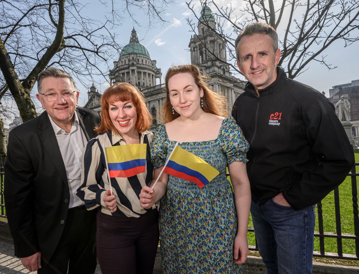 Scott McDonald (@mcdonaldscott_) on Twitter photo Belfast's <a href="/c21Theatre/">c21 Theatre Comp NI</a> Company have taken their production of 'Expecting' to #Bogotá #Colombia with the help of the British Council. The show is part of the UK 2025 Festival taking place in Colombia's capital 👏 Belfast's <a href="/c21Theatre/">c21 Theatre Comp NI</a> Company have taken their production of 'Expecting' to #Bogotá #Colombia with the help of the British Council. The show is part of the UK 2025 Festival taking place in Colombia's capital 👏