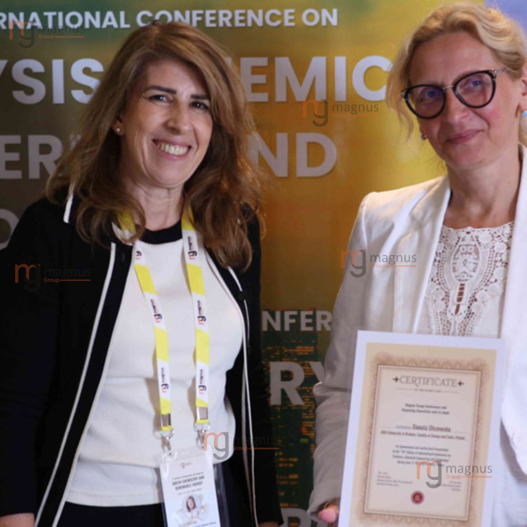 Green Chemistry 2025 (@greenchemevent) on Twitter photo 🌟 Sharing a glimpse of our previous edition in Paris, France where #Elsa_Justino Felicitated #Danuta_Olszewska for her insightful presentation! Join us at the <a href="/GreenChemEvent/">Green Chemistry 2025</a> in Rome, Italy oraganized by <a href="/magnus_group/">Magnus Group</a> to connect with industry leaders and gain valuable insights! 🌟 Sharing a glimpse of our previous edition in Paris, France where #Elsa_Justino Felicitated #Danuta_Olszewska for her insightful presentation! Join us at the <a href="/GreenChemEvent/">Green Chemistry 2025</a> in Rome, Italy oraganized by <a href="/magnus_group/">Magnus Group</a> to connect with industry leaders and gain valuable insights!