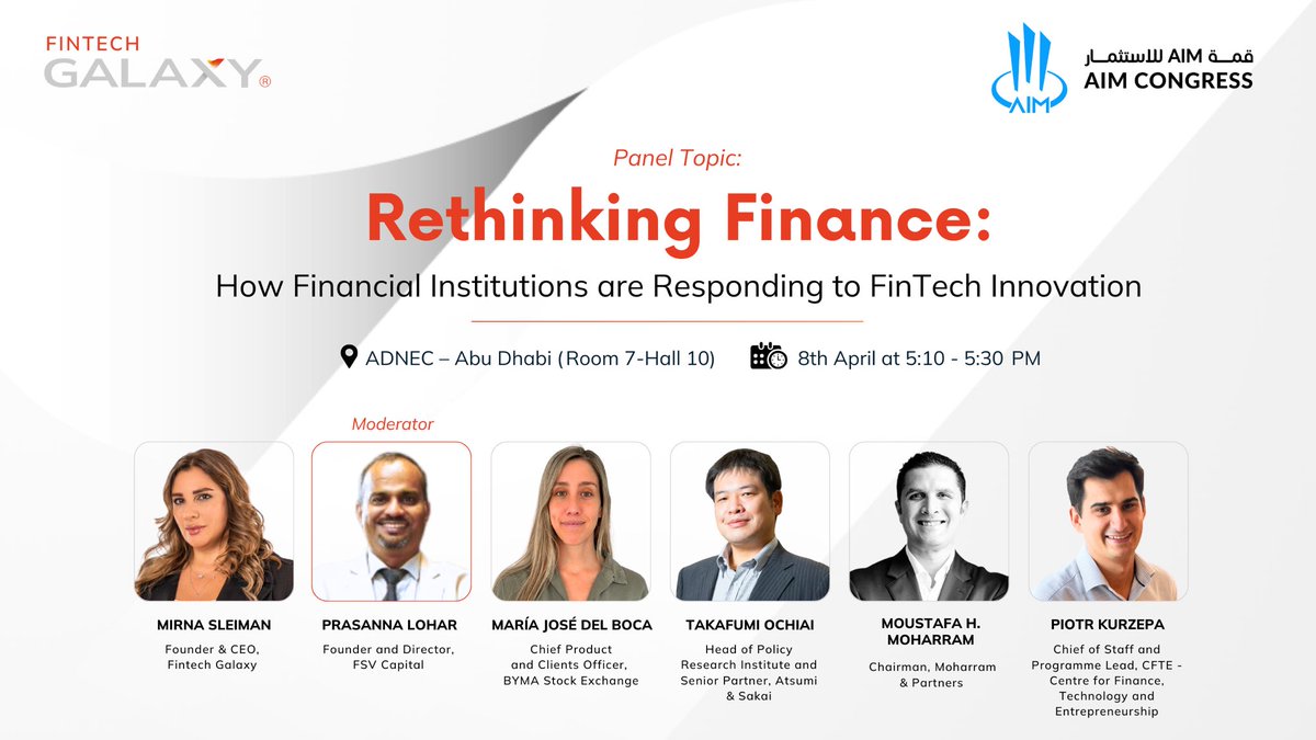 🚀 Fintech Galaxy is heading to AIM Congress 2025 – a global platform driving innovation and investment in the digital economy!
Don’t miss this opportunity to explore how governments and industry leaders are shaping finance for tomorrow.

Learn more: aimcongress.com