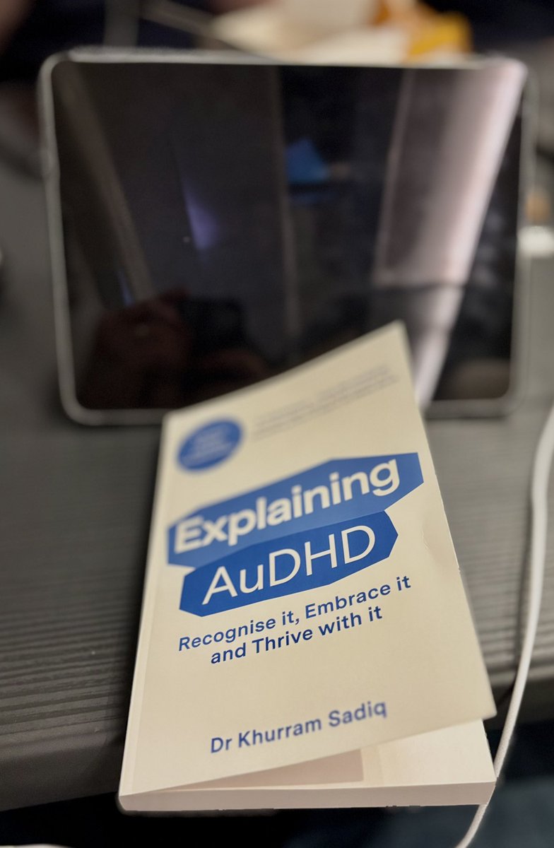 So proud of my friend Khurram for launching incredible book on AuDHD. It’s powerful, personal, and so needed. 

Watching Khurram turn his story and expertise into something that helps others is beyond inspiring!