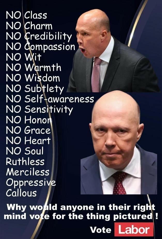 Loud_Lass's tweet photo. No ideas 
No way LNP
#ausvotes 
#Auspol2025 https://t.co/OHvoLWfm92