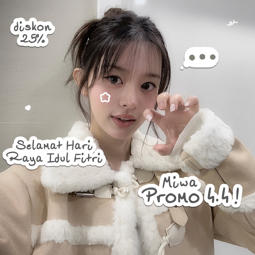 help repost, thank you!🤍

Miwa ada promo dalam rangka 4.4 yaitu open layout by request dengan DISCOUNT 25%. all catalog termasuk couple duo, trio, dan squad. DAN READY STOCK BUY 1 GET 1 nih!

( all detail di bawah ) limited slot ia.

 #zonauang