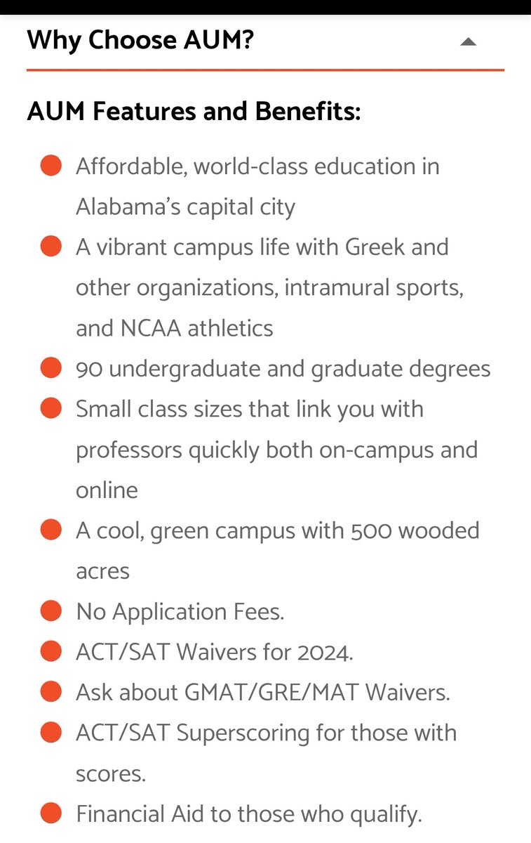 AbrahamOkah2's tweet photo. Great opportunity at this University in the US!
📌 Automatic scholarship worth $40,000 to every freshman.
📌 Application free.
📌 Free laptop to admitted students.
📌 GMAT/GRE Waived.
📌 No IELTS.
Tag your friends....
Auburn University at Montgomery.
https://t.co/TgEVH1fH36 https://t.co/xGAkujXr19