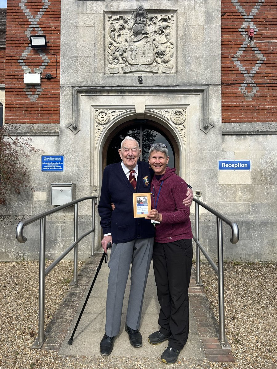 St Joseph's Specialist Trust (@stjoscranleigh) on Twitter photo We were very honoured to be visited by World War 2 Veteran Henry Rice to thank us for our support for the annual Poppy Appeal. He has promised to visit us again and speak to our students. Thank you Henry! #VEDay #poppyappeal <a href="/britishlegion/">British Legion</a> <a href="/veday75official/">veday75official</a> We were very honoured to be visited by World War 2 Veteran Henry Rice to thank us for our support for the annual Poppy Appeal. He has promised to visit us again and speak to our students. Thank you Henry! #VEDay #poppyappeal <a href="/britishlegion/">British Legion</a> <a href="/veday75official/">veday75official</a>
