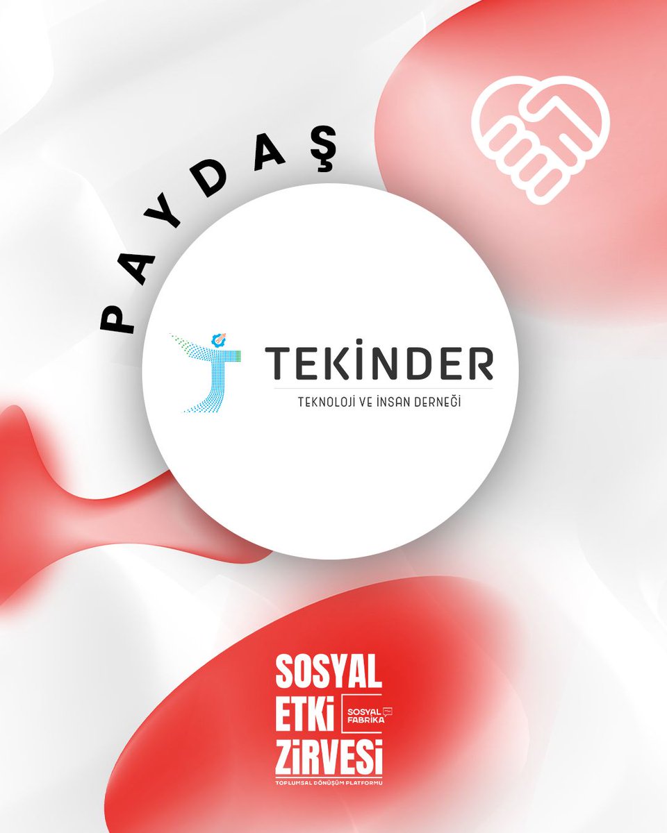 Teknoloji ve İnsan Derneği olarak 29 Mayıs 2025 tarihinde 09.00-19.00 saatleri arasında Levent İş Sanat'da düzenlenecek olan Sosyal Etki Zirvesi 2025'e (<a href="/sosyaletkizirve/">Sosyal Etki Zirve</a>) destek veriyoruz.

#tekinder #sosyaletkizirvesi #sez25 #sosyaletki #eşitlik