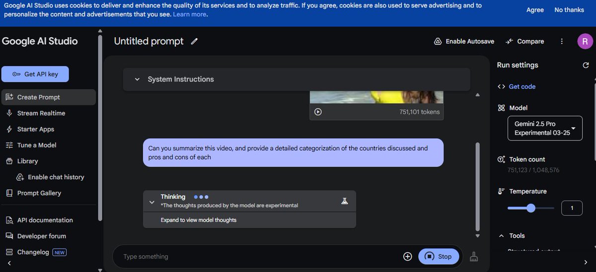 richly_chege's tweet photo. Google AI Studio, powerred by Gemini to provide a user-friendly environment for further experimentation #ALX_AI #ALX_AFRICA #GoogleStudio #Gemini #Google https://t.co/rHV9ZZMSLs