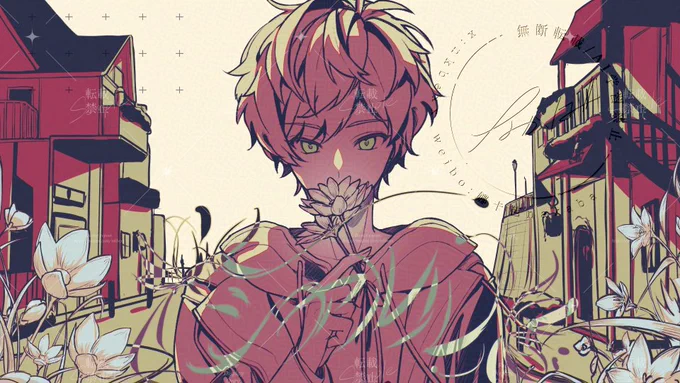 まるぐりさん( #marugurit )の『シャルル』カバー動画のサムネイラストを描かせていただきました!  13周年おめでとうございますMV ▸ 
