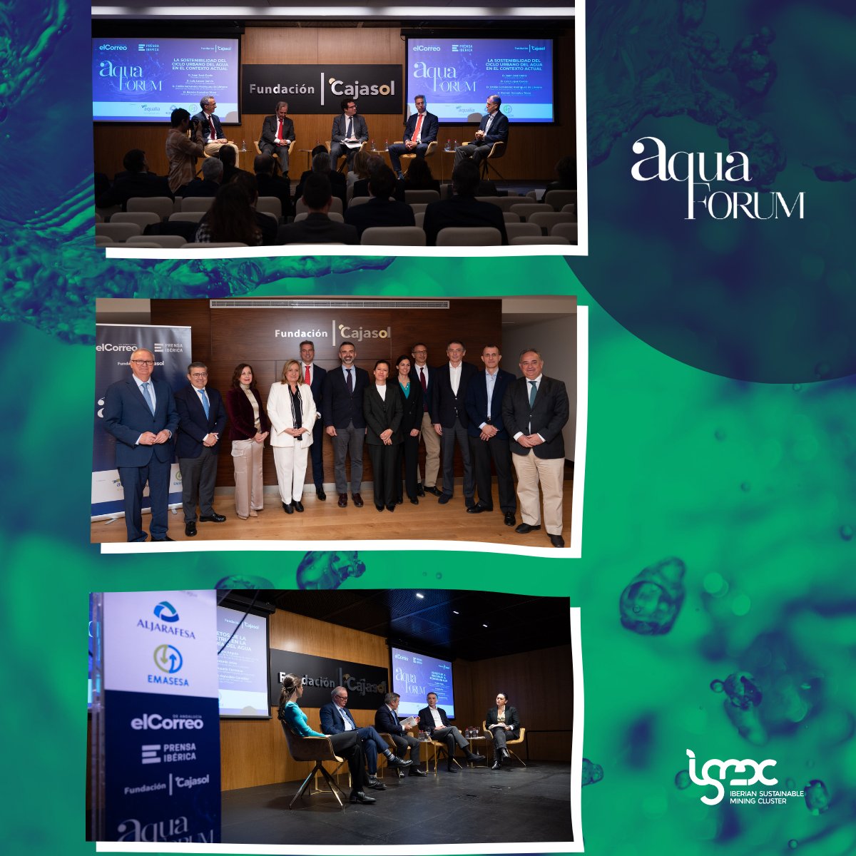 Iberian Sustainable Mining Cluster (ISMC) (@ismc_cluster) on Twitter photo Isabel Carrero, vicepresidenta de la Junta Directiva de #ISMC, estuvo presente en #AquaForum2025, un evento clave organizado por <a href="/elcorreoweb/">El Correo de Andalucía</a> y <a href="/Cajasol/">Fundación Cajasol</a> , donde se abordaron las necesidades hidráulicas de #Sevilla y #Andalucía.
#SomosCluster Isabel Carrero, vicepresidenta de la Junta Directiva de #ISMC, estuvo presente en #AquaForum2025, un evento clave organizado por <a href="/elcorreoweb/">El Correo de Andalucía</a> y <a href="/Cajasol/">Fundación Cajasol</a> , donde se abordaron las necesidades hidráulicas de #Sevilla y #Andalucía.
#SomosCluster