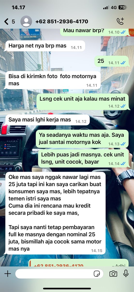 be_em_we323i's tweet image. Dipikir saya anak yesterday afternoon kali ya di bidang jual beli mobil/motor. Modus segitiga begini udah makanan sehari2. Si pelaku post ulang motor saya harga murah, nanti calon korban dtg (tergiur harga murah yg pelaku posting)