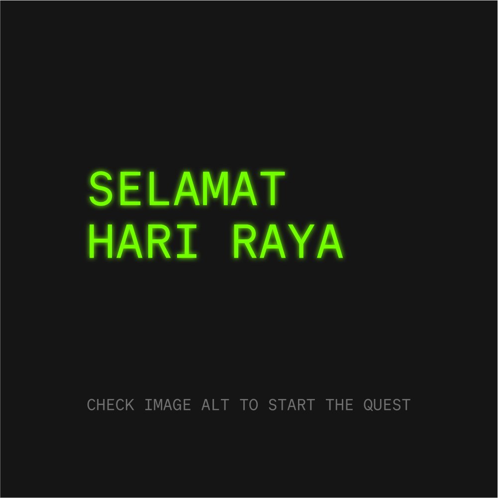 Selamat Hari Raya!

duit raya quest start now &gt;&gt;