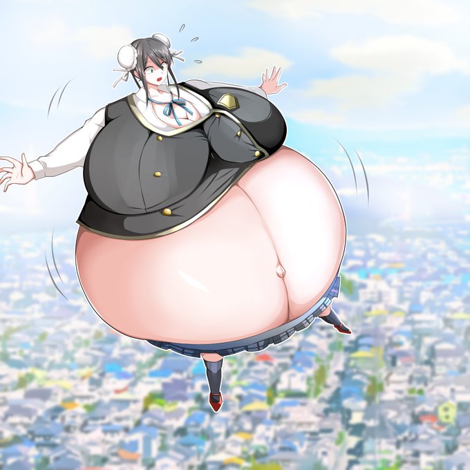 ご依頼作品を納品しましたので公開します🎈
身体を風船のように膨らまされてしまい、ふわふわしてしまうフェイちゃんを描きました(∩'∀`)∩

今日はいいお天気だから気持ちよさそう!
びっくりだけどねw 