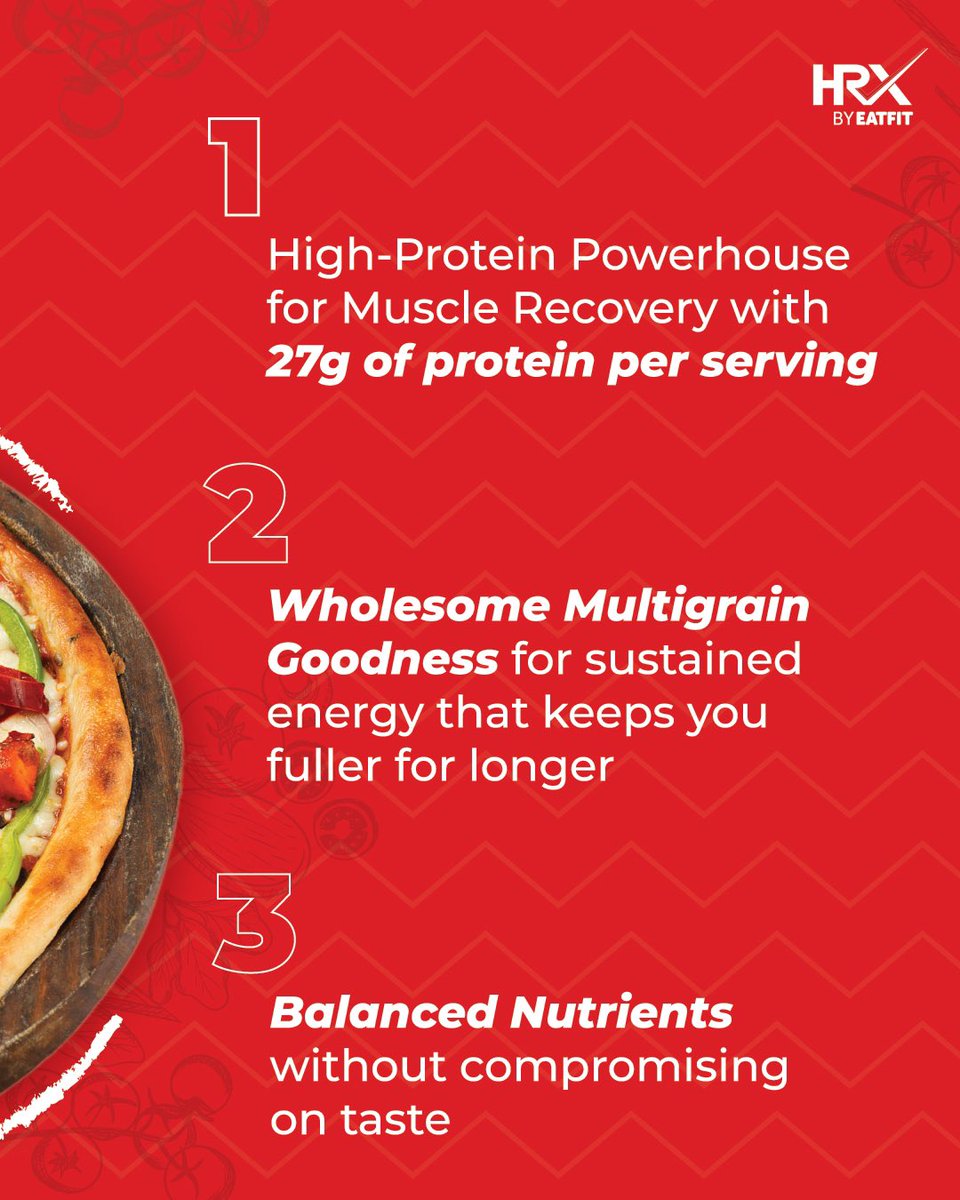 Crust us, this is the best healthy pizza you’ll ever have 🍕😋 

Get yours: bit.ly/HRXByEatfitOrd… 

<a href="/the_eatfit/">Curefoods</a>