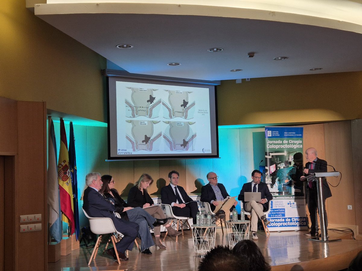 Cirugía Pontevedra (@cgd_pontevedra) on Twitter photo 📍XIV Jornada Cirugía Coloproctológica
Iniciamos el día de hoy con el Videoforum de cirugía pélvica de la mano de <a href="/roigvila/">José Vicente Roig</a> <a href="/AlbertoParajo/">Alberto Parajó</a> <a href="/LeireOtaloraM/">Leire Otalora Mazuela</a> <a href="/flor_lorente/">Blas Flor Lorente</a> y <a href="/CasalEnrique/">Enrique Casal</a>
<a href="/AECP_FAECP/">AECP</a> 📍XIV Jornada Cirugía Coloproctológica
Iniciamos el día de hoy con el Videoforum de cirugía pélvica de la mano de <a href="/roigvila/">José Vicente Roig</a> <a href="/AlbertoParajo/">Alberto Parajó</a> <a href="/LeireOtaloraM/">Leire Otalora Mazuela</a> <a href="/flor_lorente/">Blas Flor Lorente</a> y <a href="/CasalEnrique/">Enrique Casal</a>
<a href="/AECP_FAECP/">AECP</a>