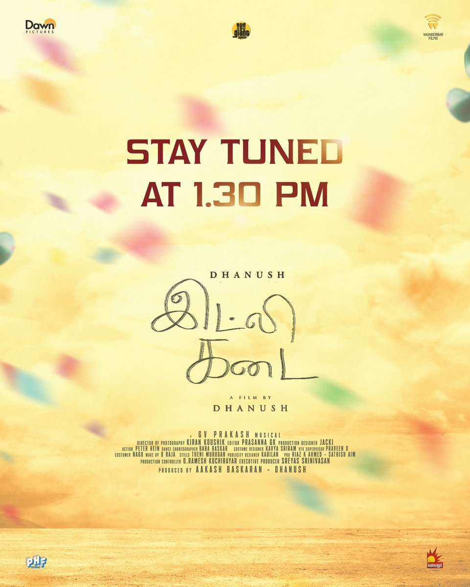 In 30 Minutes 🔥🔥🔥

<a href="/dhanushkraja/">Dhanush</a> <a href="/gvprakash/">G.V.Prakash Kumar</a> <a href="/DawnPicturesOff/">DawnPictures</a> <a href="/wunderbarfilms/">Wunderbar Films</a>