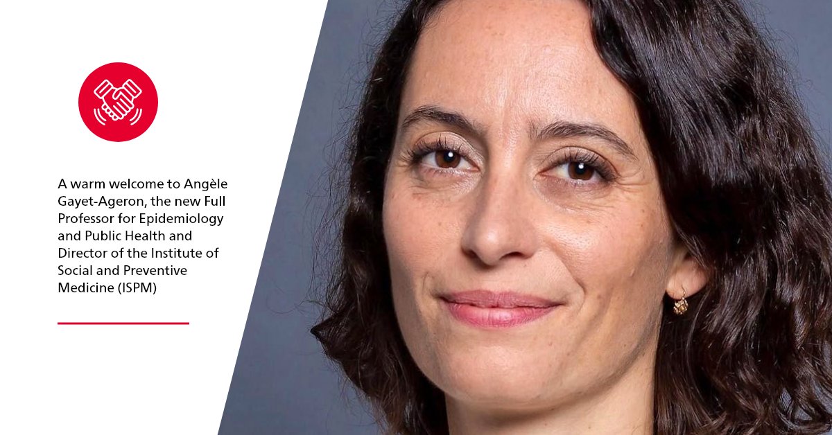 Angèle Gayet-Ageron assumed her position as Full Professor for Epidemiology and Public Health on April 1, 2025. 💐Welcome to the Faculty of Medicine! More about her background and her research: mediarelations.unibe.ch/personalia/202…
