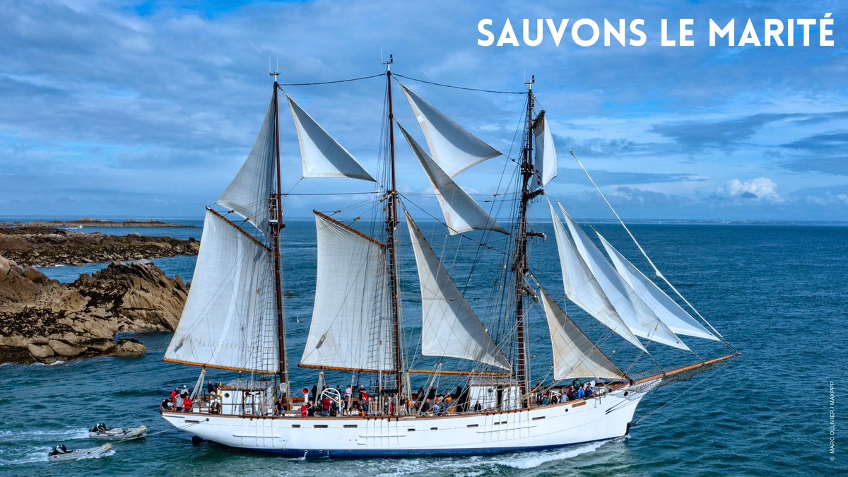 Le Marité est le dernier terre-neuvier français en bois encore à flot. Aujourd’hui, un champignon menace sa coque.
Objectif : le remettre en état pour qu’il puisse reprendre la mer et participer à la prochaine Armada 2027

 ➡️fondation-patrimoine.org

#Armada2027  #LeMarité