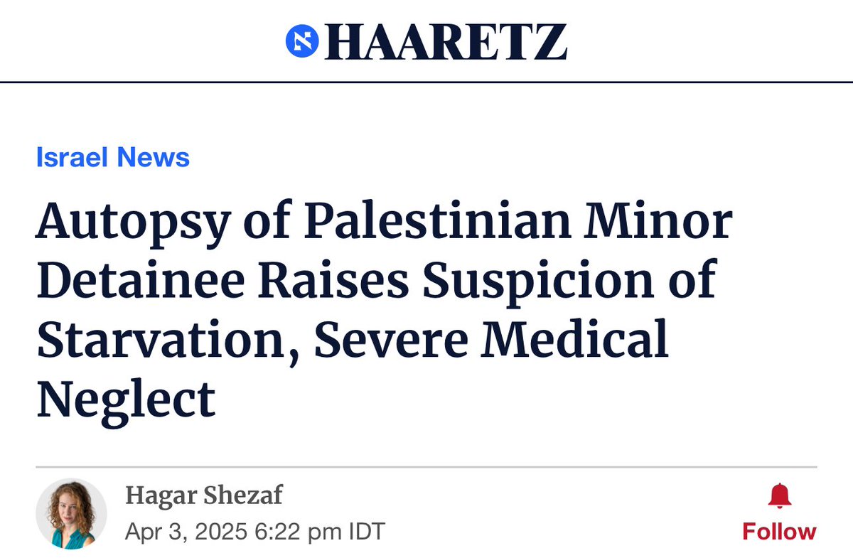 Israel took a Palestinian child hostage, then starved him to death.