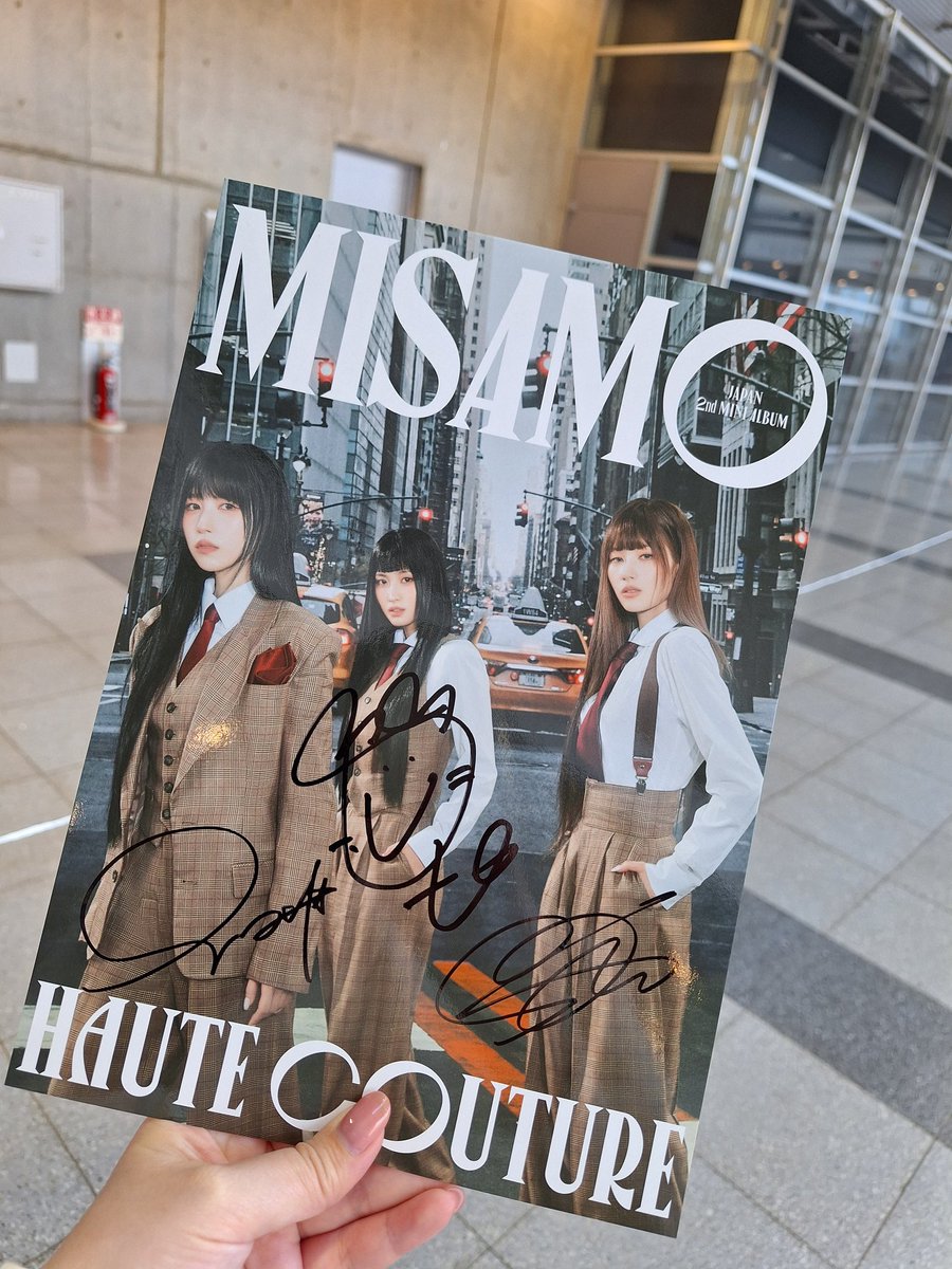 misamo サイン　リリイベ 250406 MISAMOリリイベ✍🏻🖐🏻💕 念願の初対面サイン会、最っ高の神