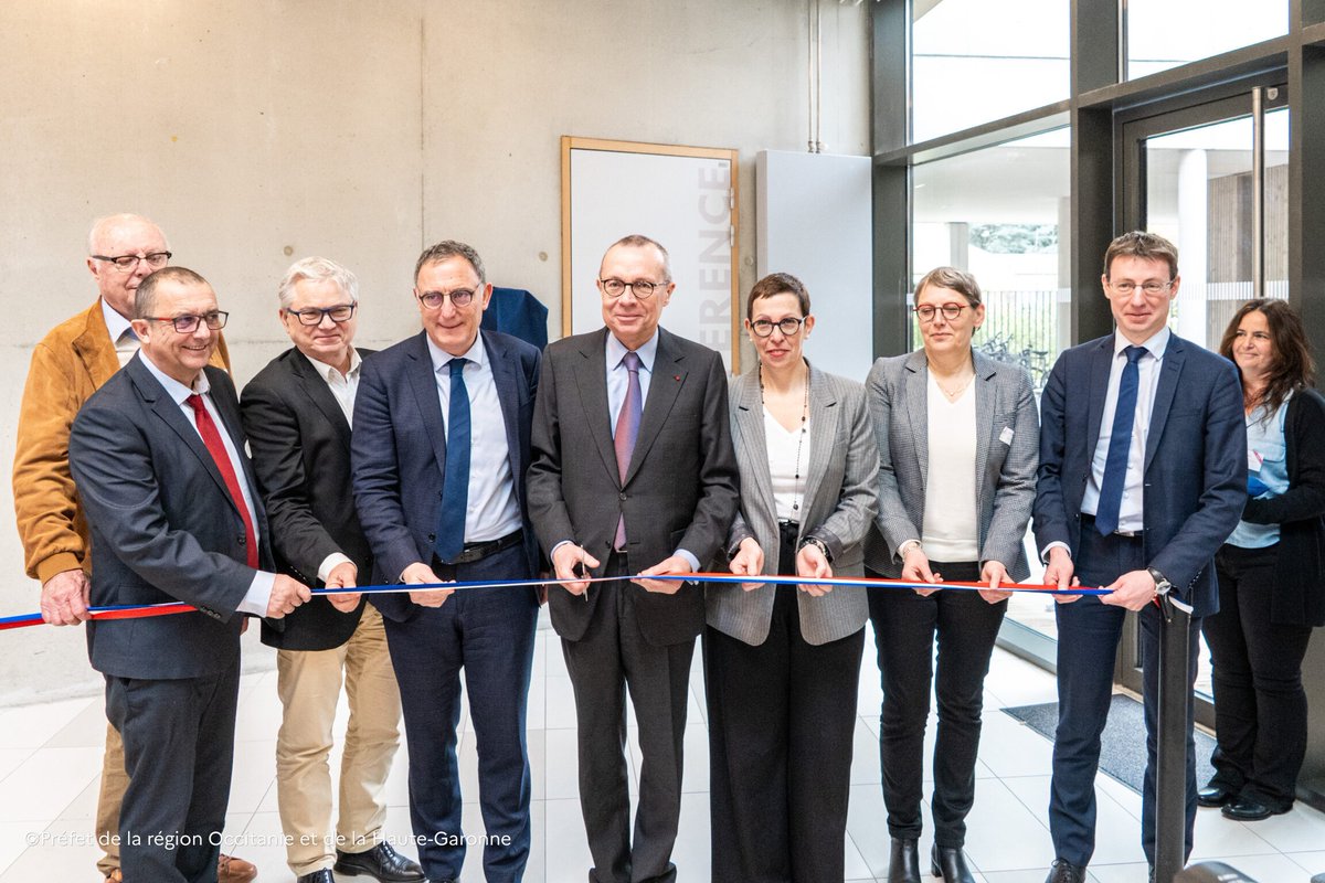 PrefetOccitanie's tweet image. 🌱 #Agrobioscience  |  La recherche sur les plantes a son pôle d&apos;excellence à Toulouse !

📆  Le nouveau bâtiment du pôle agro-biosciences B de la Mission Agrobiosciences, situé au sein du centre de recherche de l&apos;INRAE , a été inauguré en présence de Pierre-André Durand, Préfet…