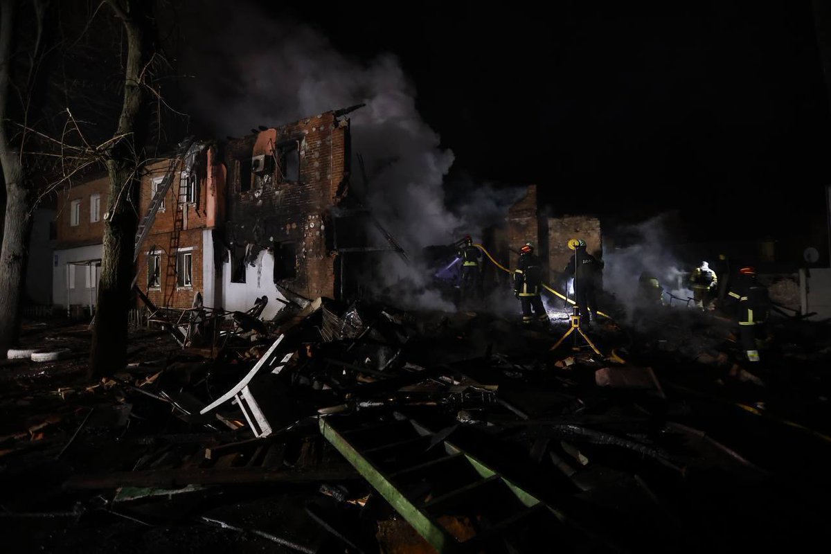 The death toll rise to 5 in the Russian UAVs attack on Kharkiv. 32 civilians were wounded – official