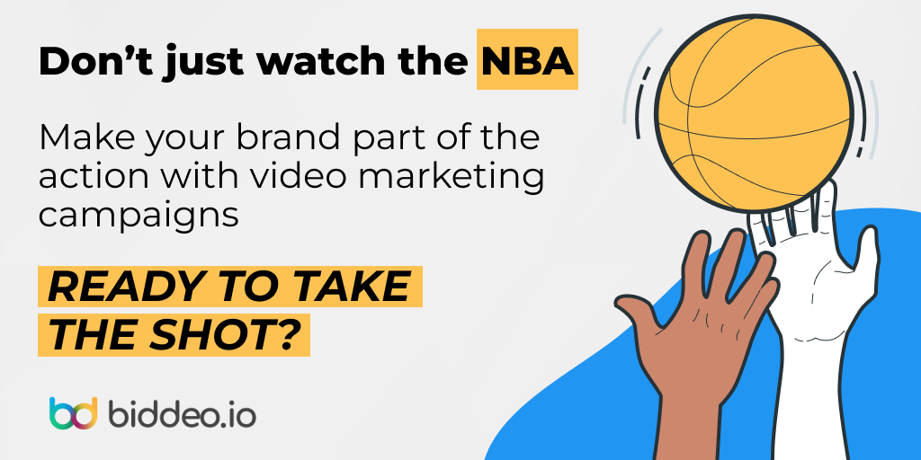 Biddeo_adtech's tweet photo. The NBA season is heating up! 🏀 Elevate your video marketing with Biddeo and score big! 

🏆 Programmatic video ads for targeted reach. 
📺 CTV ads. 
🧠 AI-powered optimization. 
🕗 Real-time bidding.

Ready to take your shot? #Biddeo #PoweredByKimia https://t.co/azBDbzn4ih