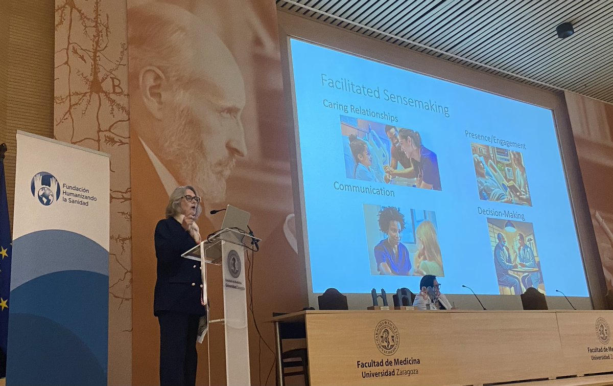 Montse Esquerda (@montse_esquerda) on Twitter photo Facilitated sensemaking:
Dar sentido a aquello que se vive es algo que puede facilitarse.
Implicar la familia en:
❤️🩹 El cuidado
🛜 Comunicación
🎁 Presencia
♻️ Participación de la familia en la toma decisiones (si quiere)
Judy Davidson en <a href="/FHSanidad/">Fundación Humanizando la Sanidad</a>
<a href="/UCSDHealth/">UC San Diego Health</a> #4CIHAS <a href="/SCCM/">SCCM</a> Facilitated sensemaking:
Dar sentido a aquello que se vive es algo que puede facilitarse.
Implicar la familia en:
❤️🩹 El cuidado
🛜 Comunicación
🎁 Presencia
♻️ Participación de la familia en la toma decisiones (si quiere)
Judy Davidson en <a href="/FHSanidad/">Fundación Humanizando la Sanidad</a>
<a href="/UCSDHealth/">UC San Diego Health</a> #4CIHAS <a href="/SCCM/">SCCM</a>