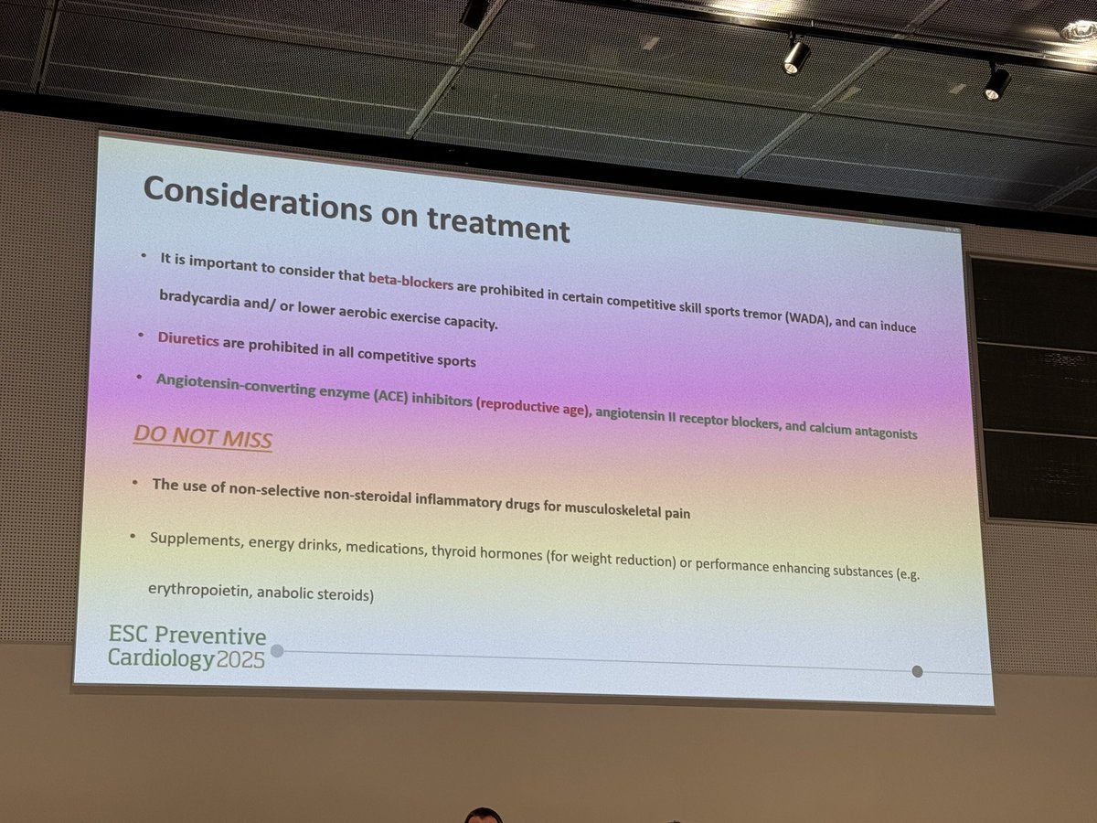 How should you treat a hypertensive athlete? #ESCPrev2025