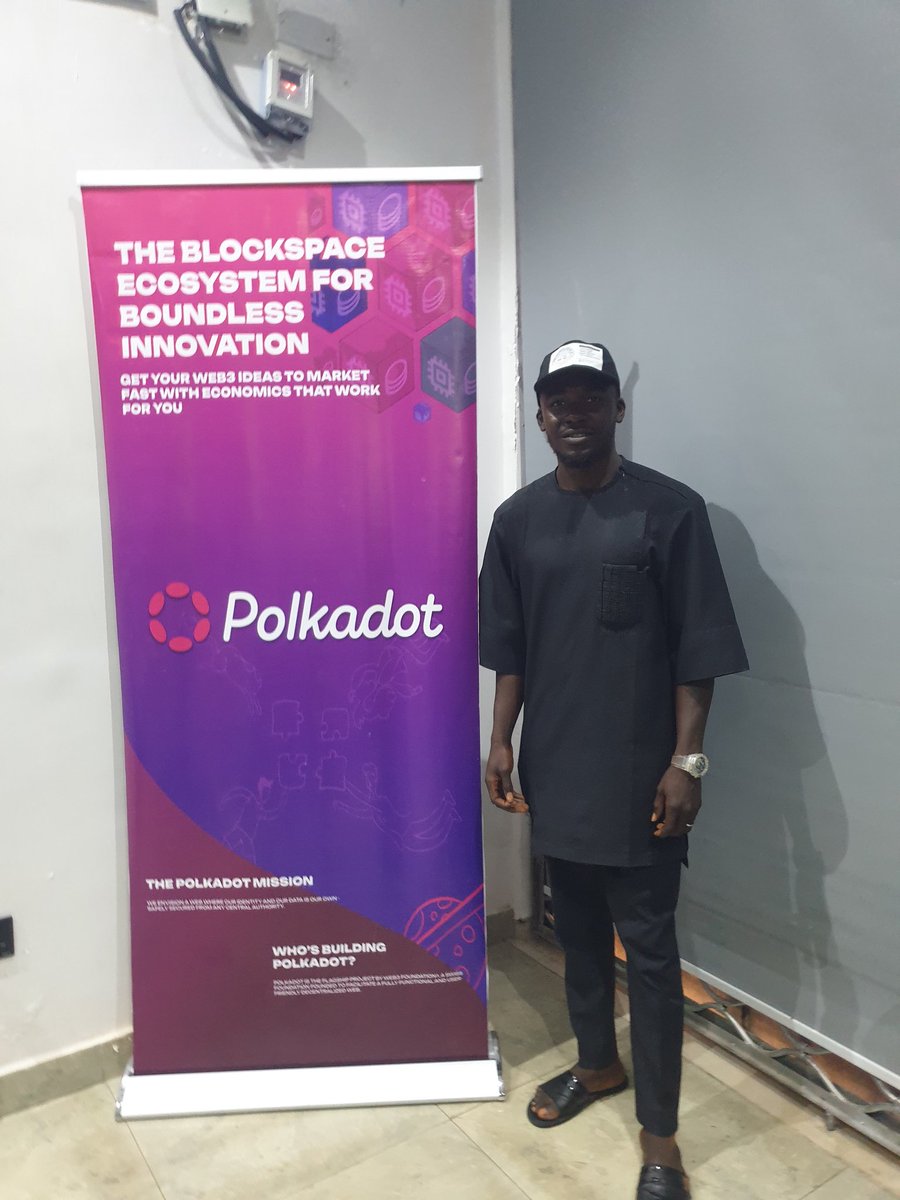 bage_maye's tweet image. Sometimes last month @Polkadot kaduna, Nigeria.
@Sirjey01  and @TheJoshuason thanks for the honors.